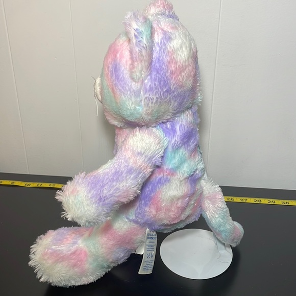 Build A Bear Kitty Pastel Swirl Tie Dye Online Exclusive 17" Easter Plush-024357 - Picture 3 of 12